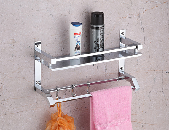 Square Single Layer With Towel Rod